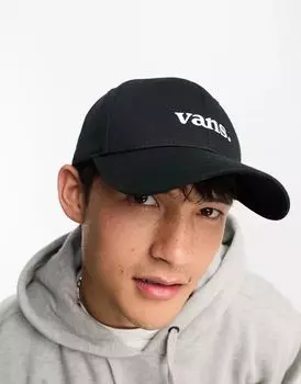 Черная фактурная кепка Vans 66