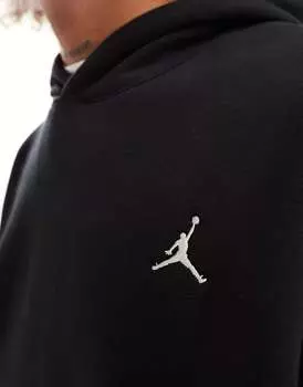 Черная флисовая толстовка Jordan Essentials
