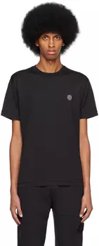 Черная футболка 20147 Stone Island