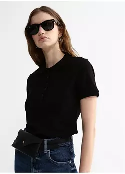 Черная футболка Aeropostale