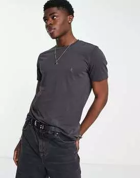 Черная футболка AllSaints Tonic Crew