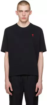 Черная футболка Ami de Cur Ami Paris, цвет Black