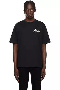 Черная футболка «Amiri» City