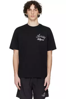 Черная футболка «AMIRI Hollywood»