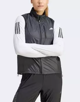 Черная футболка без рукавов adidas Running Own the Run adidas