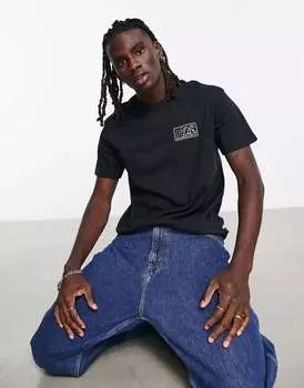 Черная футболка Billabong Range