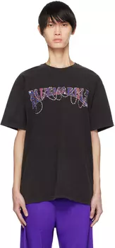 Черная футболка BLUEMARBLE Mardi Gras