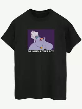 Черная футболка бойфренда NW2 Disney Little Mermaid George., черный