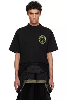 Черная футболка Calcinculo Magliano