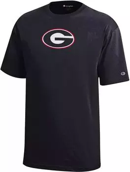 Черная футболка Champion Youth Georgia Bulldogs