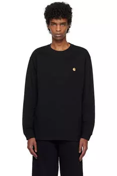 Черная футболка Chase с длинным рукавом Carhartt Work In Progress
