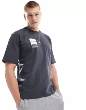 Черная футболка Columbia Hike Happiness II с графическим принтом логотипа на спине, эксклюзивно для ASOS