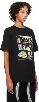 Черная футболка Dimewitness Books