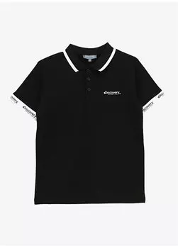 Черная футболка для мальчика с принтом D4SB-TST3050 Discovery Expedition, черный