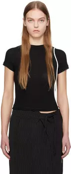 Черная футболка для отдыха Ottolinger