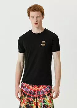 Черная футболка essential regular fit Dolce&Gabbana