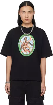 Черная футболка Fresco Off-White