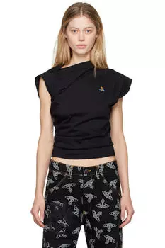 Черная футболка Hebo Vivienne Westwood