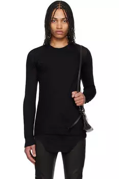 Черная футболка Hollywood Basic LS Rick Owens