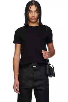 Черная футболка Hollywood Short Level Rick Owens