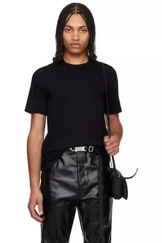 Черная футболка Hollywood Short Level Rick Owens