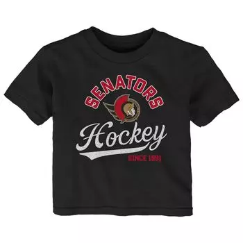 Черная футболка Infant Ottawa Senators Take the Lead Outerstuff