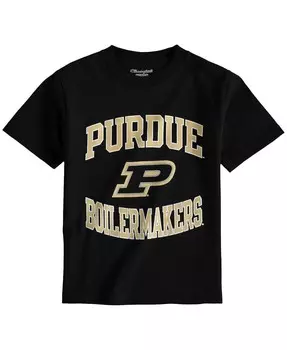 Черная футболка из джерси Big Boys Purdue Boilermakers Circling Team Champion