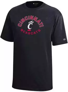 Черная футболка из джерси Champion Youth Cincinnati Bearcats