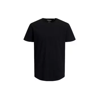 Черная футболка из органического хлопка Jack & Jones
