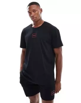 Черная футболка Laze от HUGO Bodywear (часть комплекта) BOSS Bodywear