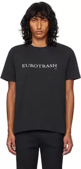 Черная футболка Леон EYTYS