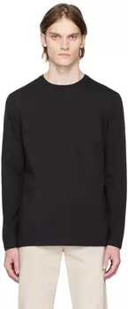 Черная футболка Леон The Row