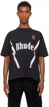 Черная футболка Lightning Crew Rhude