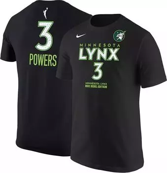 Черная футболка Nike для взрослых Minnesota Lynx Aerial Powers #3