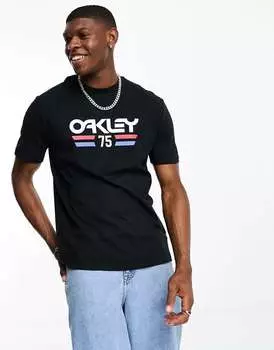 Черная футболка Oakley Vista 1975
