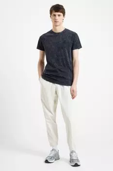 Черная футболка Onyksu с эффектом кислотной стирки French Connection, черный