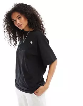 Черная футболка оверсайз The North Face Evolution
