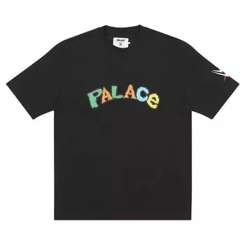 Черная футболка Palace x WWE Nice Day