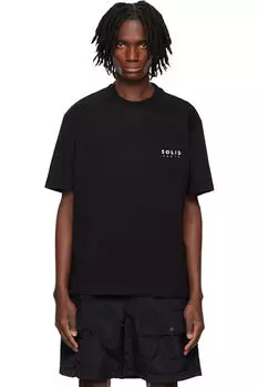 Черная футболка «Париж» Solid Homme