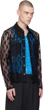 Черная футболка-поло Alaina Maiden Name