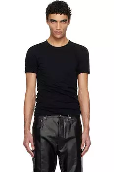 Черная футболка Porterville Double SS Rick Owens