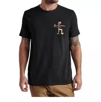 Черная футболка премиум-класса Basquiat Thesis ROARK, черный