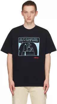 Черная футболка «Пробудитесь в Нью-Йорке» с вампирами Awake NY