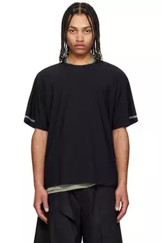 Черная футболка Render Ultrasound GR10K