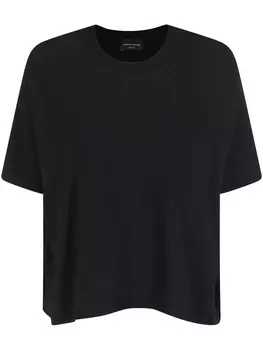 Черная футболка Роберто Коллина Roberto Collina, черный