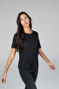 Черная футболка Роза Whistles, черный