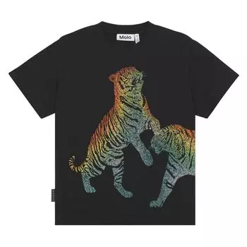 Черная футболка Рубин Molo