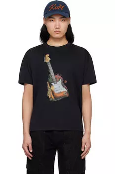 Черная футболка с гитарой Andersson Bell