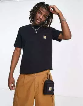 Черная футболка с карманами Carhartt WIP