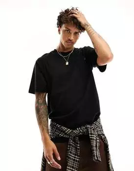 Черная футболка с карманом Dickies